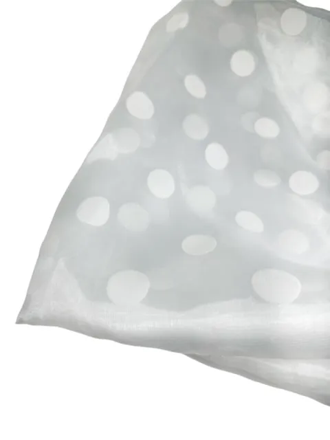 1" SPOT Polka Dot Organza Fabric - 58"