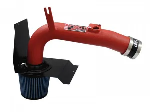 2014 Subaru WRX Air Intake - (w/ Shield) Wrinlke Red [STI] - SP1205WR