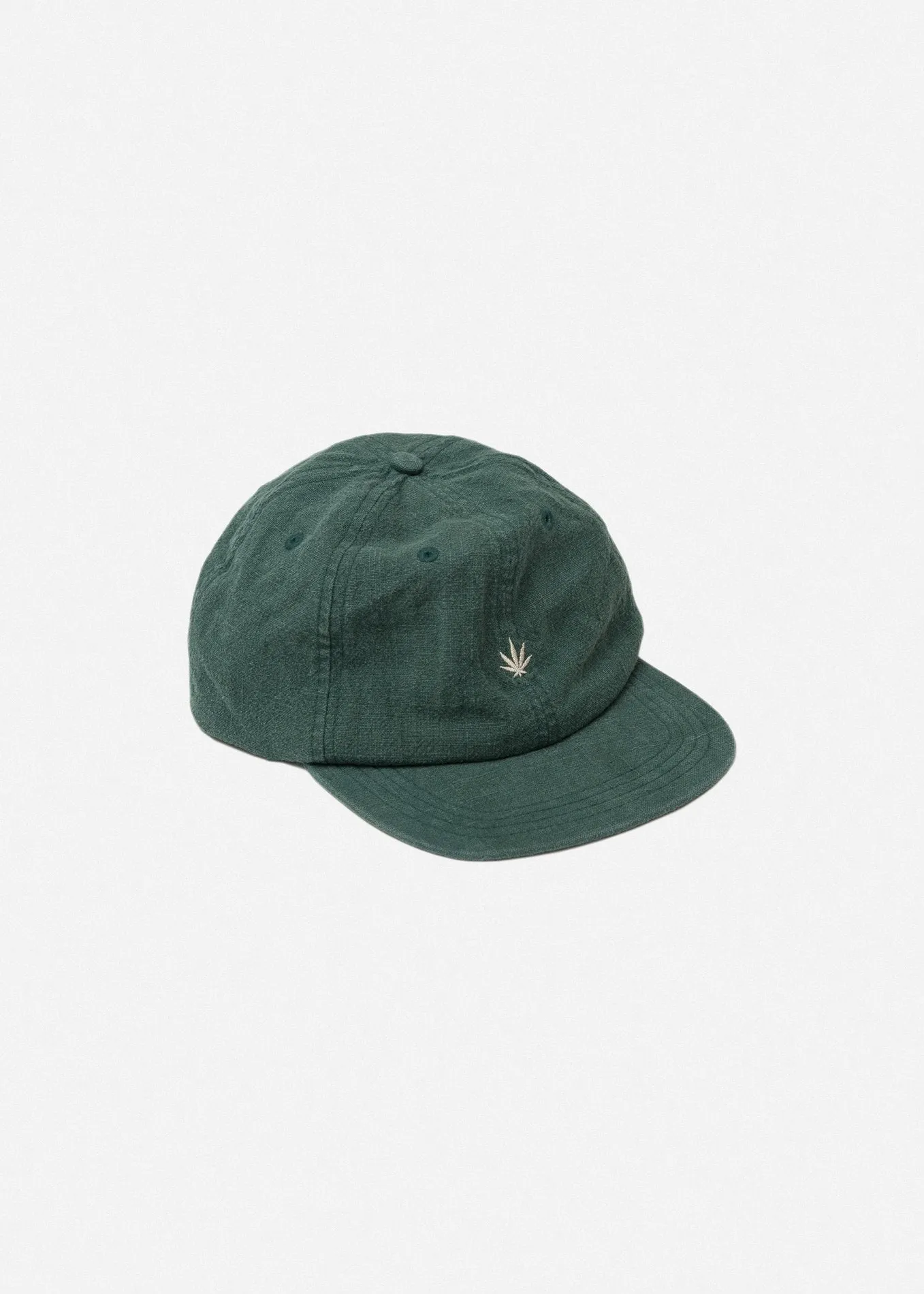 Afends Unisex Revolution - Hemp Soft Brim 6 Panel Cap