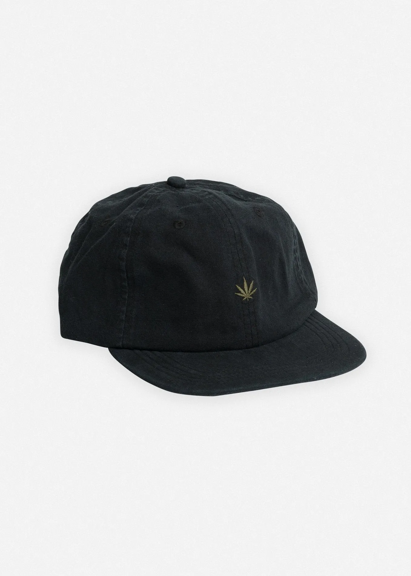 Afends Unisex Revolution - Hemp Soft Brim 6 Panel Cap