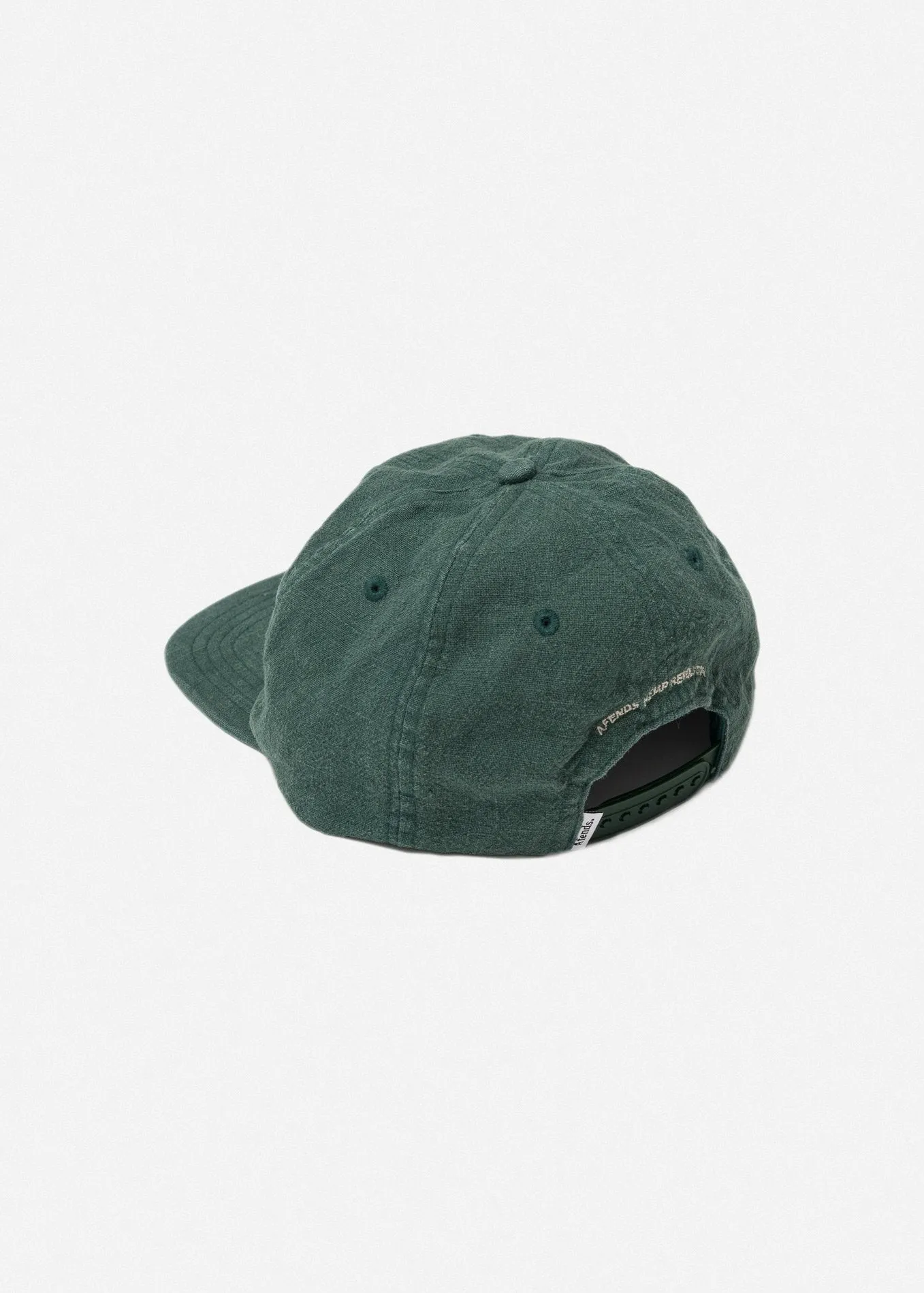 Afends Unisex Revolution - Hemp Soft Brim 6 Panel Cap