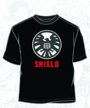 Agent Of Shield Black T-Shirt XL