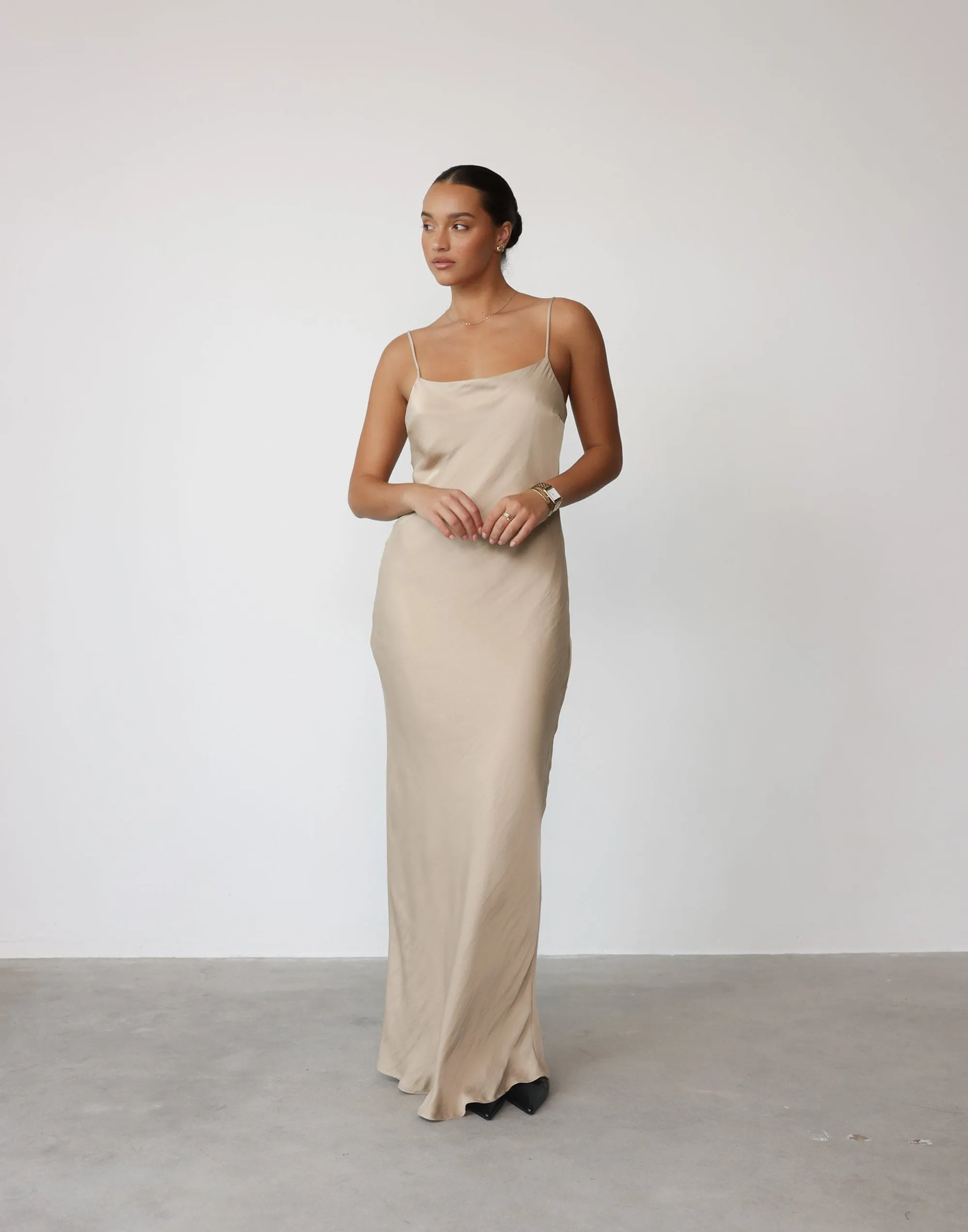 Aspen Maxi Dress (Sand)