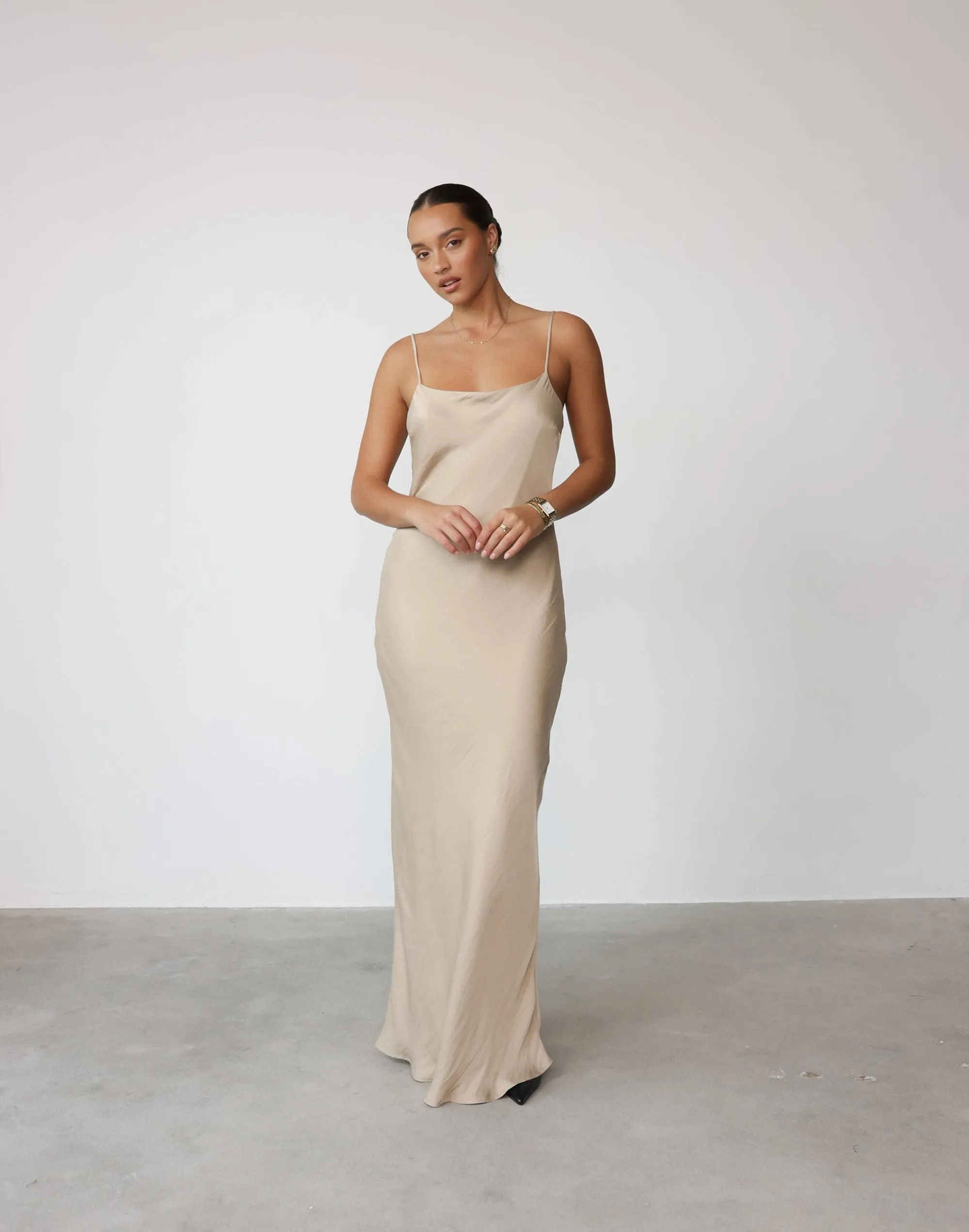 Aspen Maxi Dress (Sand)