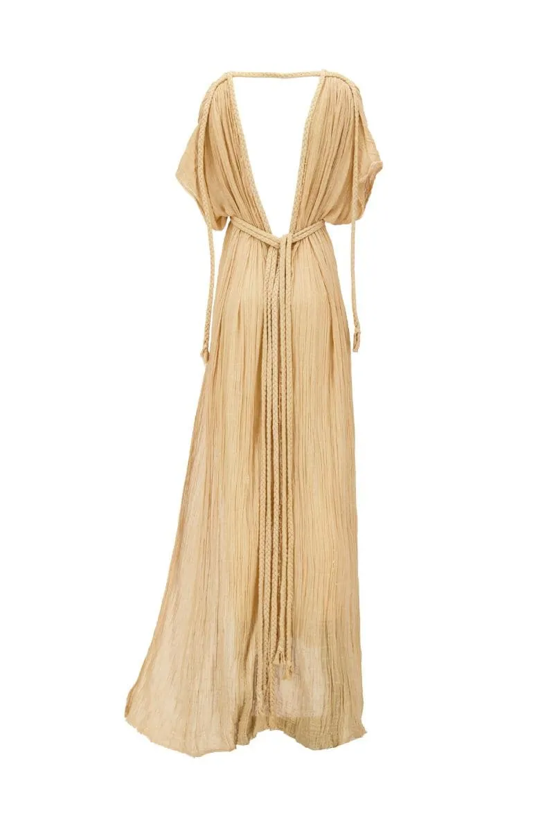 ATHENA GOWN IN SAND