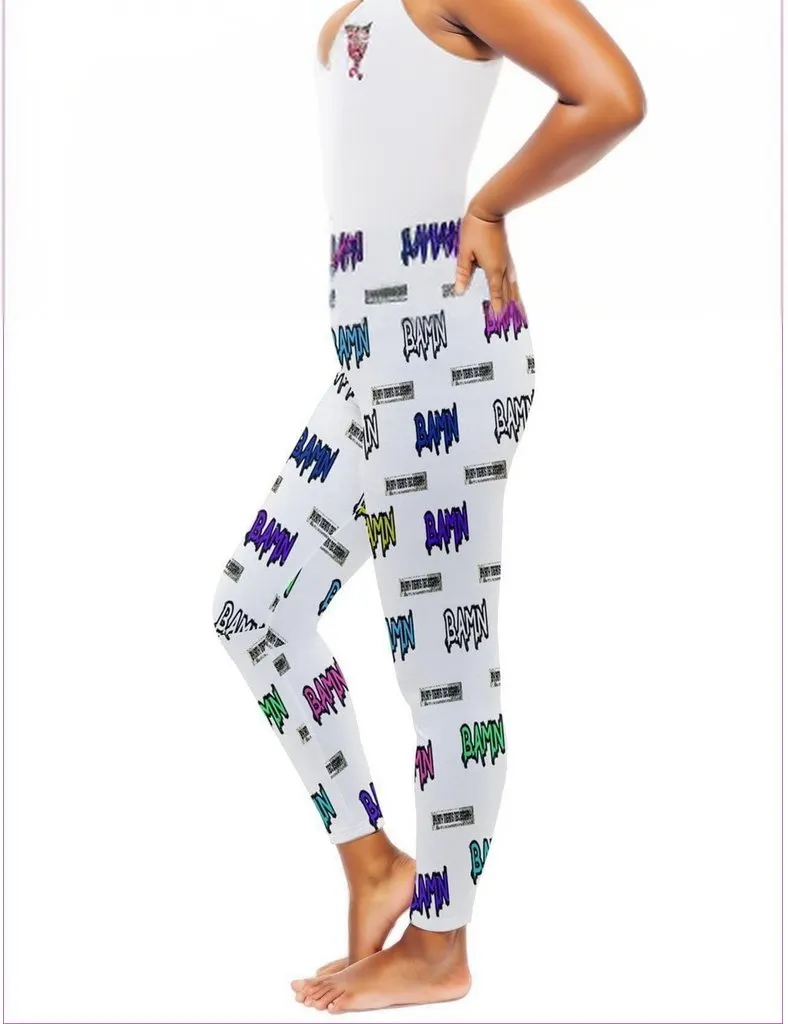 B.A.M.N in Color Fleece Leggings