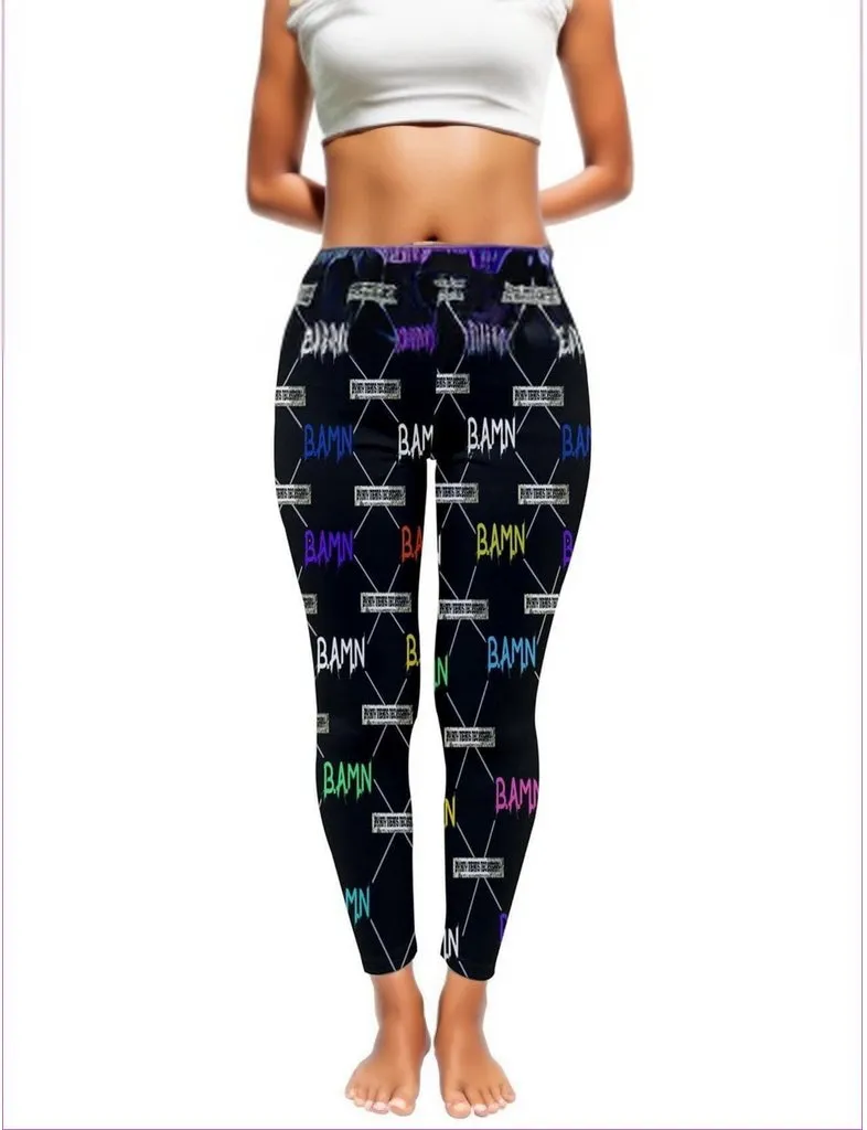 B.A.M.N in Color Fleece Leggings