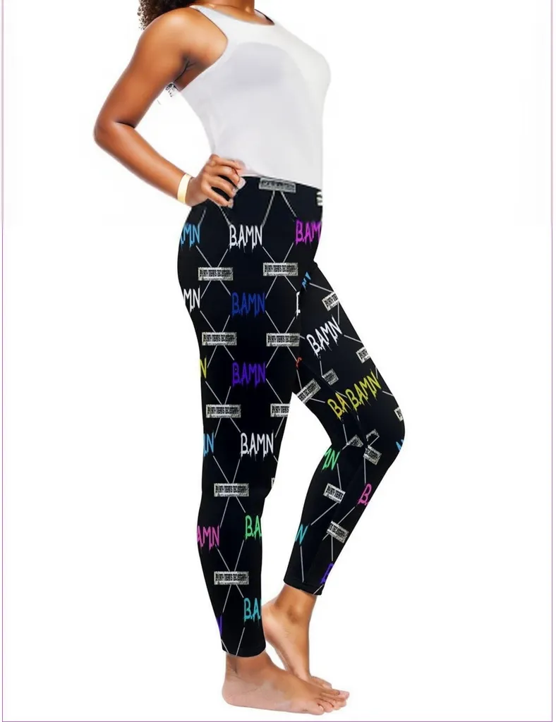 B.A.M.N in Color Fleece Leggings