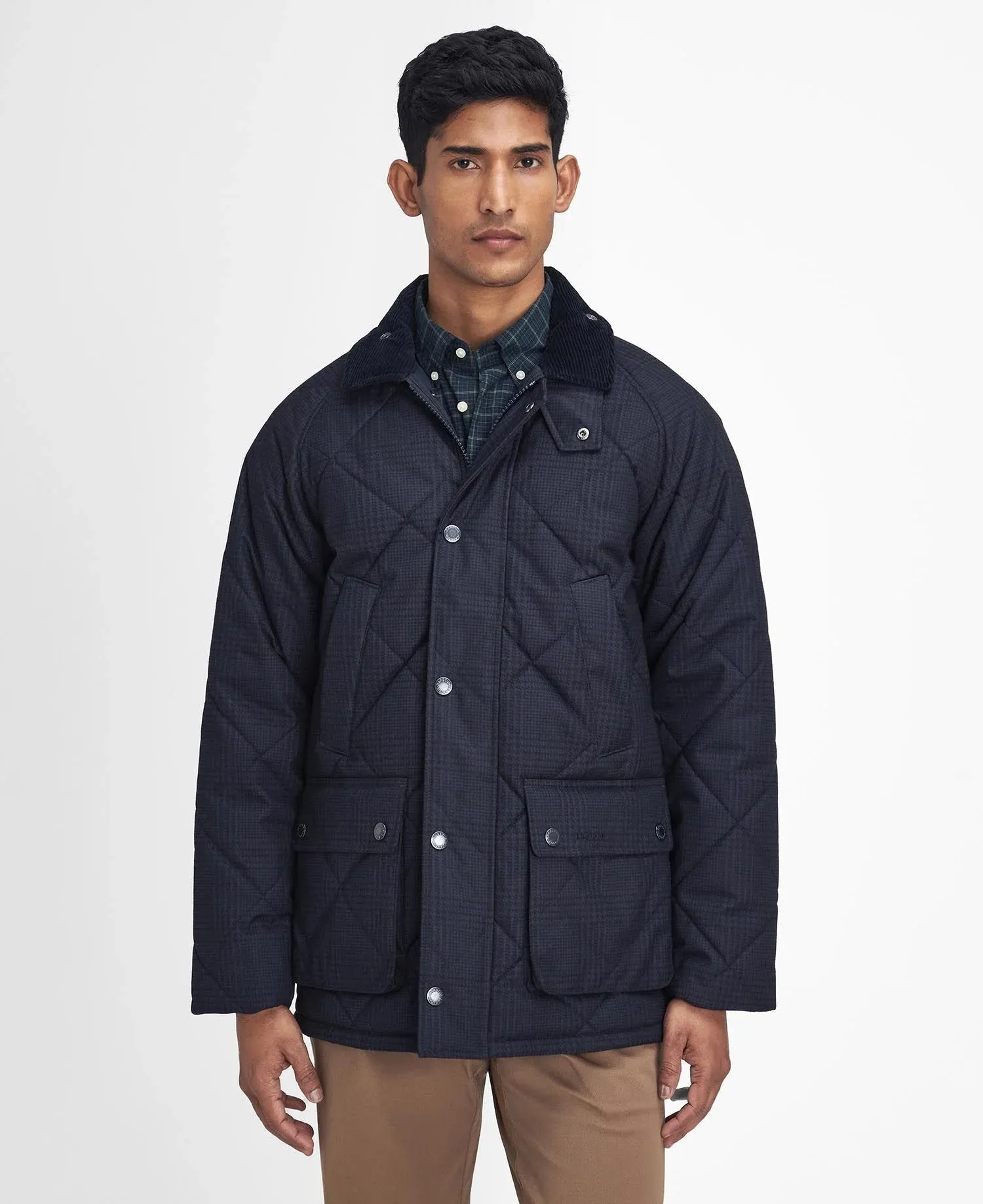 Barbour - Winter Bedale Quilted Jacket, Navy