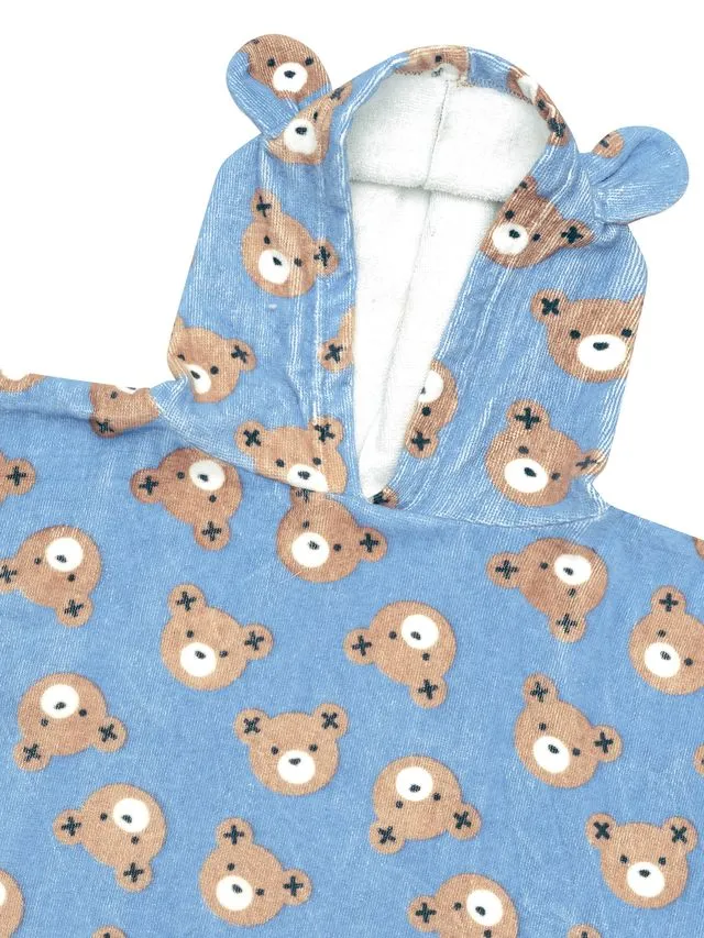 Blue Bear Huxbear Terry Poncho