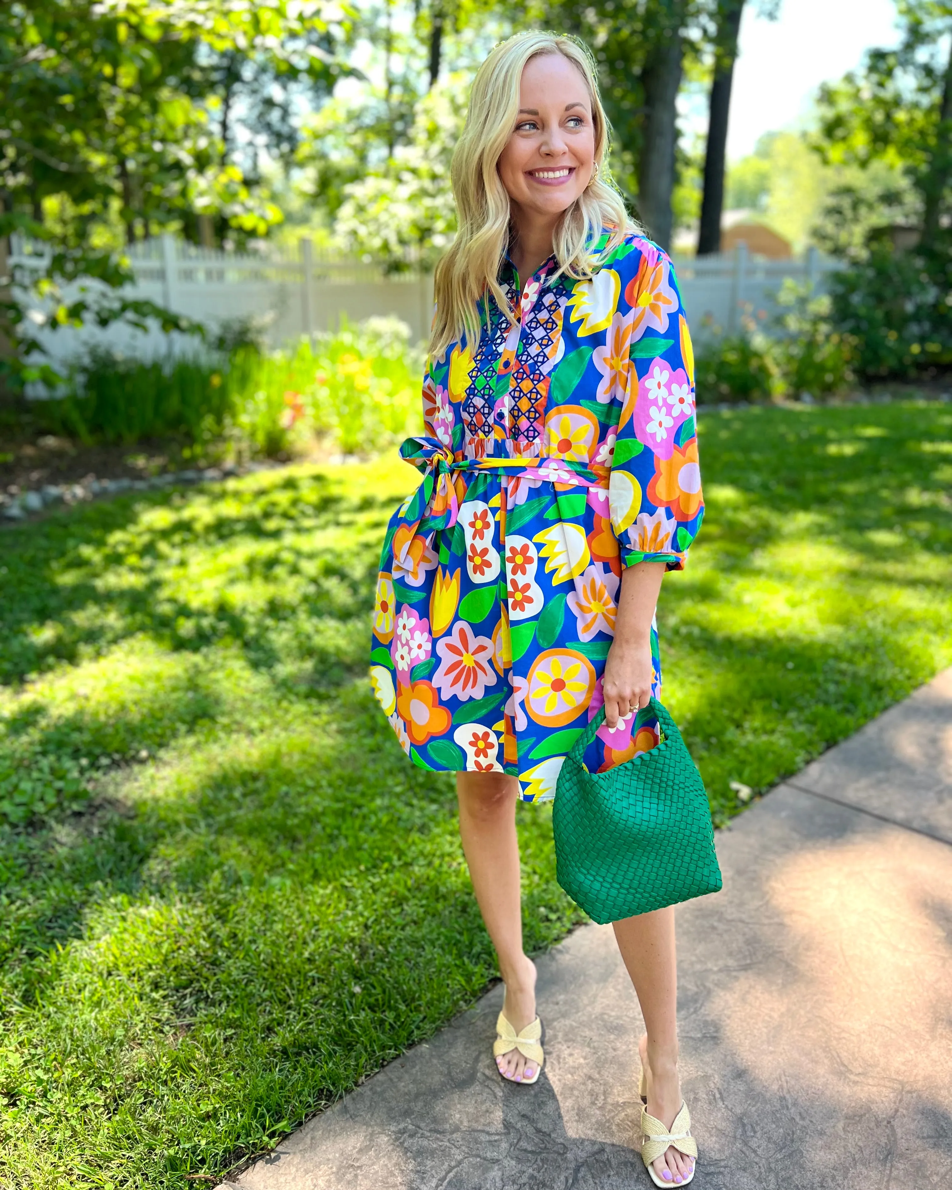 Bold Garden Dress