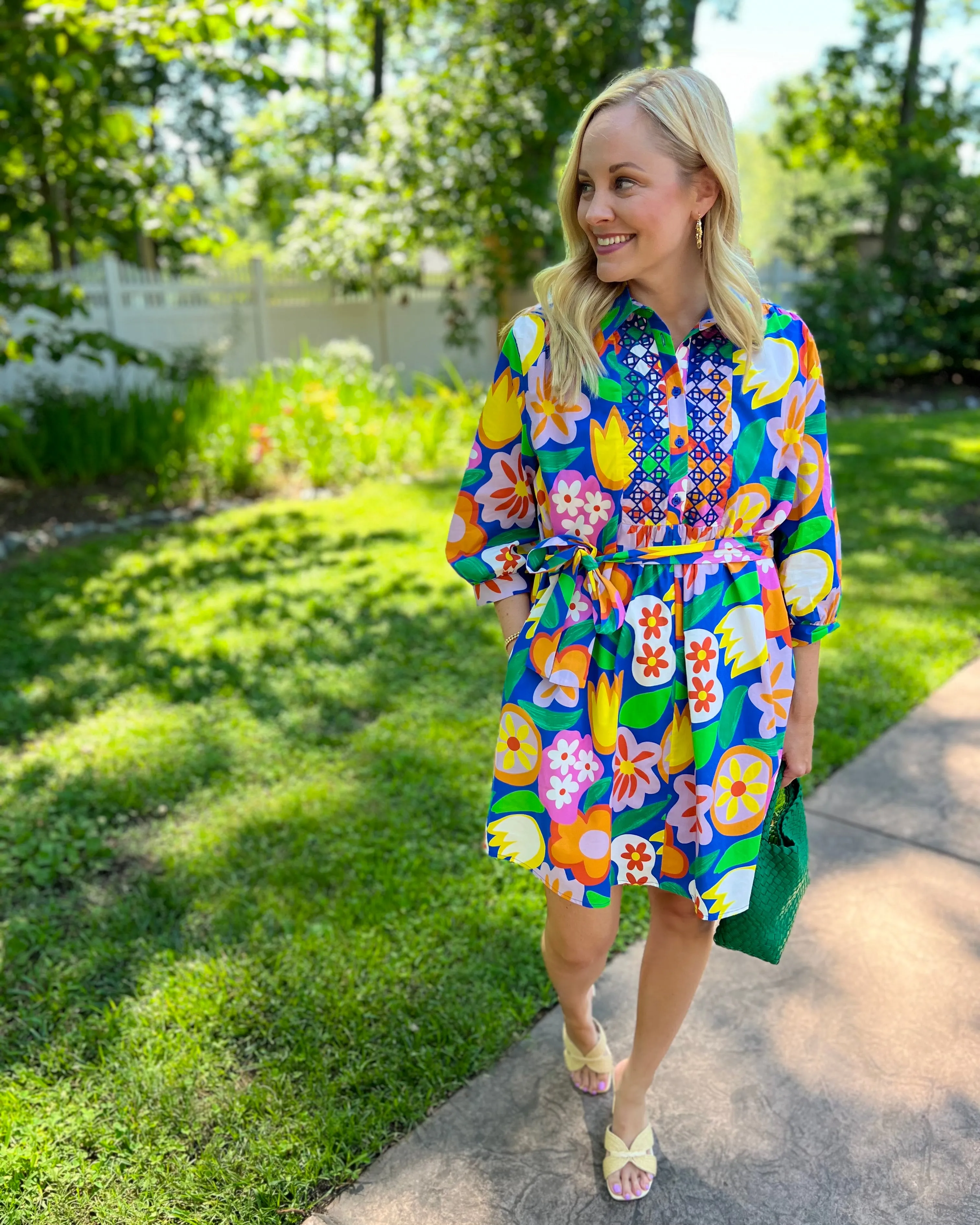 Bold Garden Dress