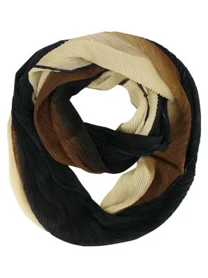 Brown Ombre Gradient Infinity Scarf