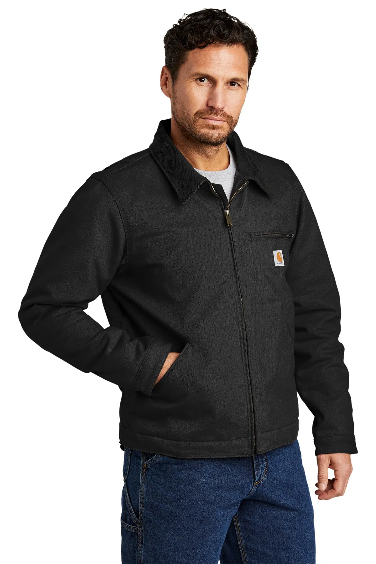 Custom Embroidered - Carhartt® Duck Detroit Jacket CT103828