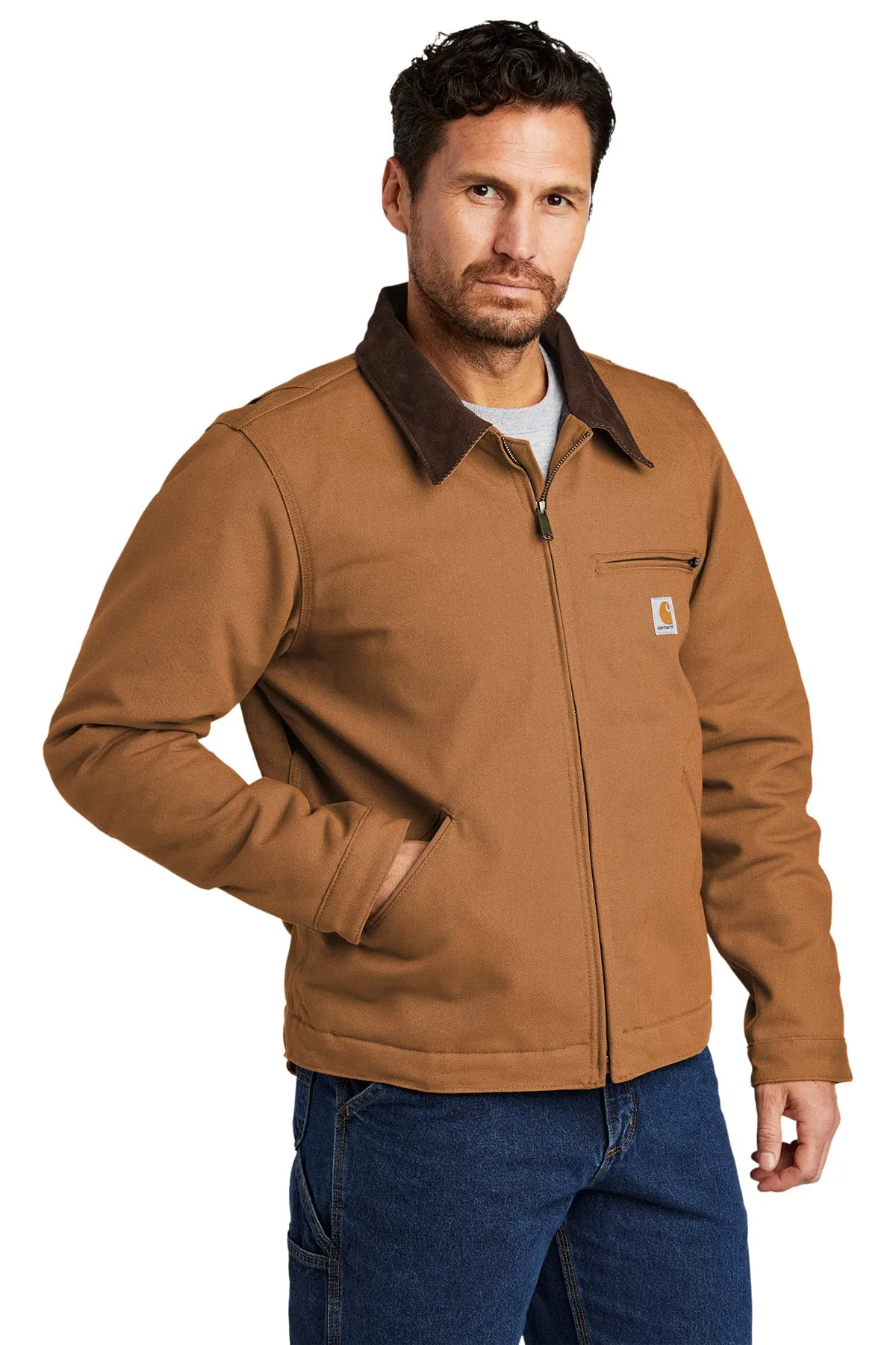 Custom Embroidered - Carhartt® Duck Detroit Jacket CT103828