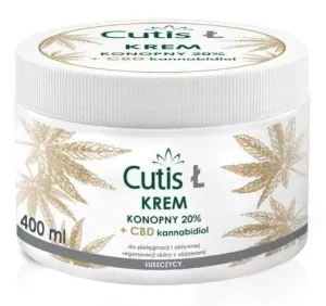 Cutis Ł hemp cream 20%   CBD 400 ml