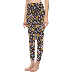 Disney Winnie The Pooh Hundred Acre Wood Friends Women's Athletic Leggings