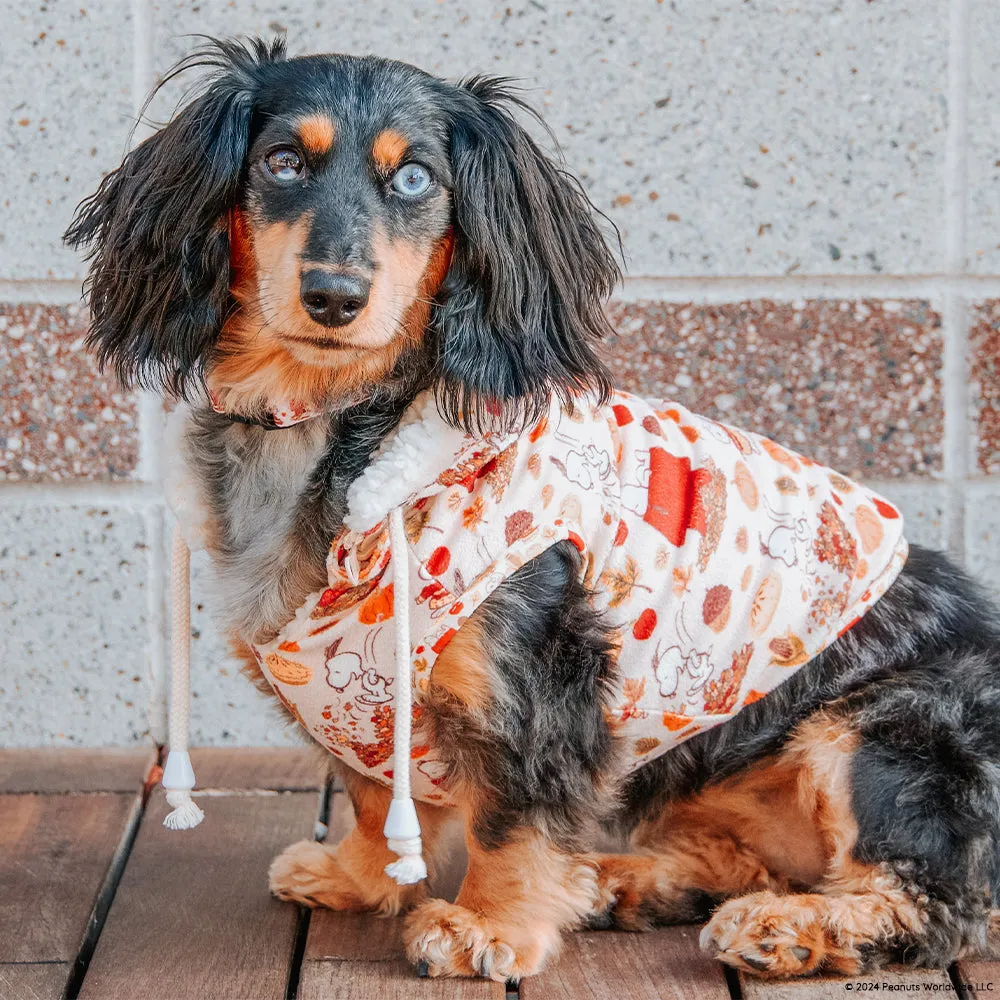 Dog Reversible Sherpa Jacket - Peanuts™ Harvest