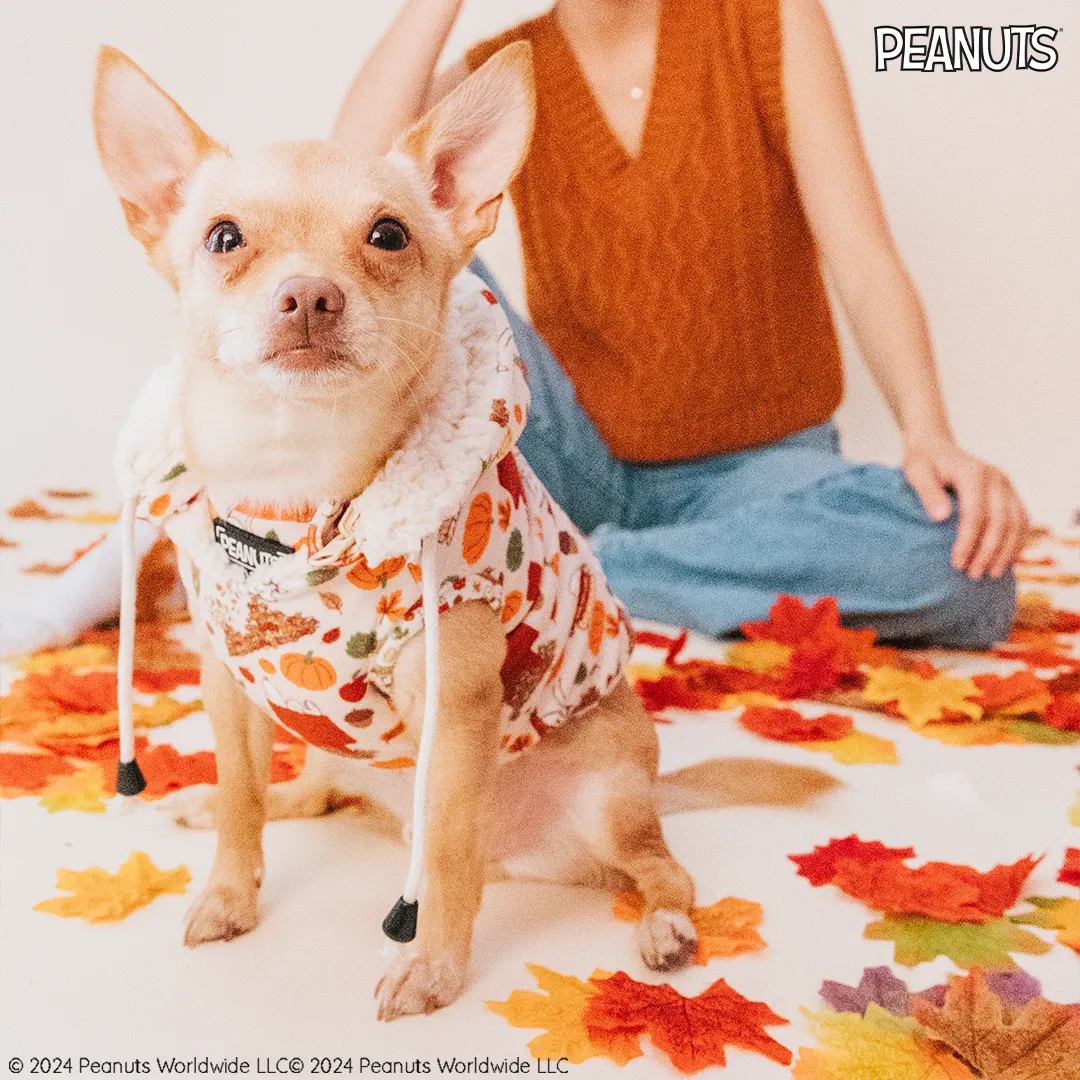 Dog Reversible Sherpa Jacket - Peanuts™ Harvest