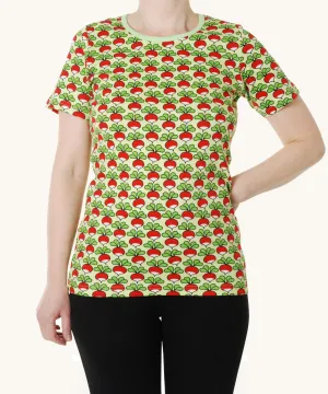 DUNS Adult Short Sleeve Top - Paradise Green Radish