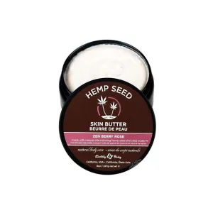 Earthly Body Hemp Seed Skin Butter Zen Berry Rose 8 oz