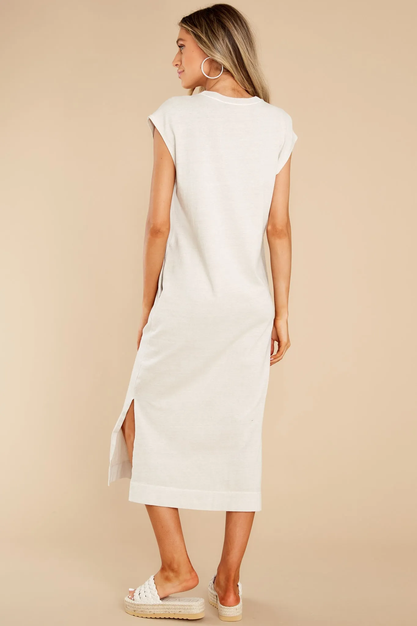 Everything I Wanted Sand Midi Dress