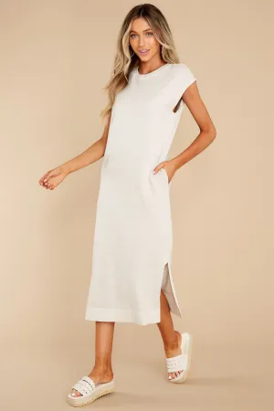 Everything I Wanted Sand Midi Dress