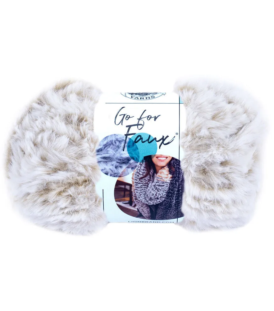 Faux-Fur Hand Knit Hat&Scarf Set