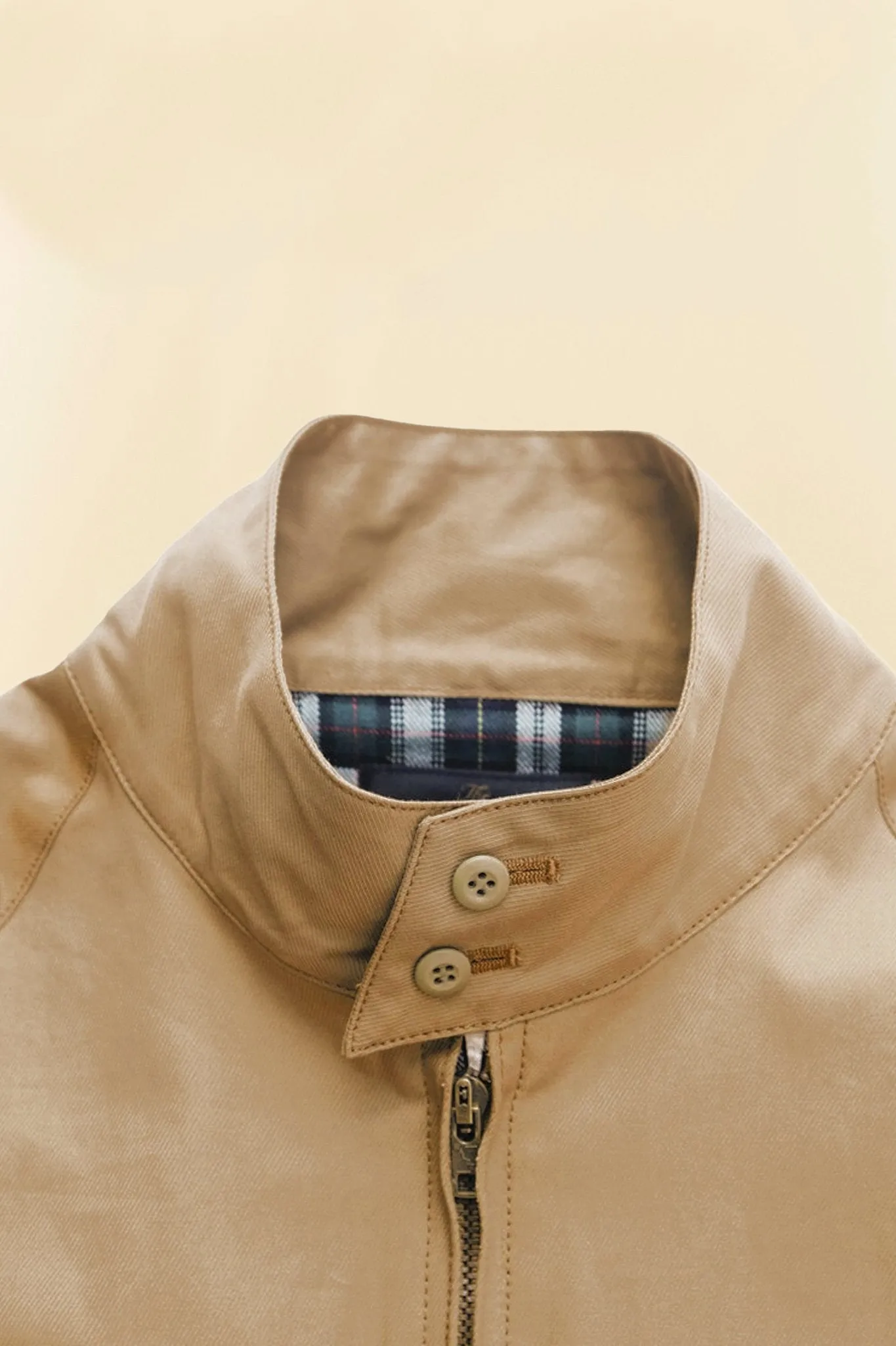 Fullcount Ventile Harrington Jacket - Beige