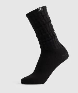 Gymshark Comfy Rest Day Socks - Black