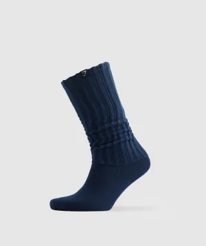 Gymshark Comfy Rest Day Socks - Navy