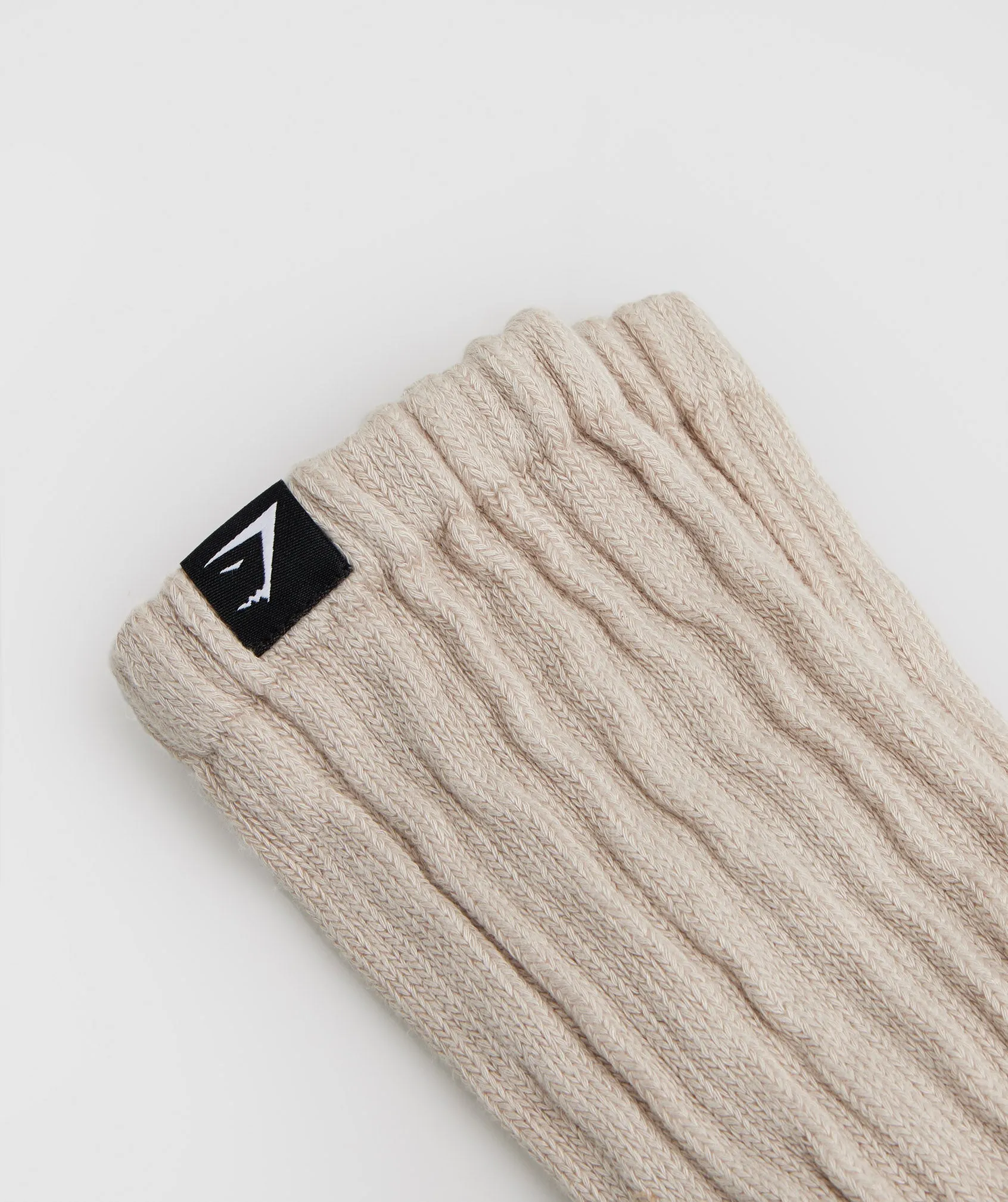 Gymshark Comfy Rest Day Socks - Pebble Grey