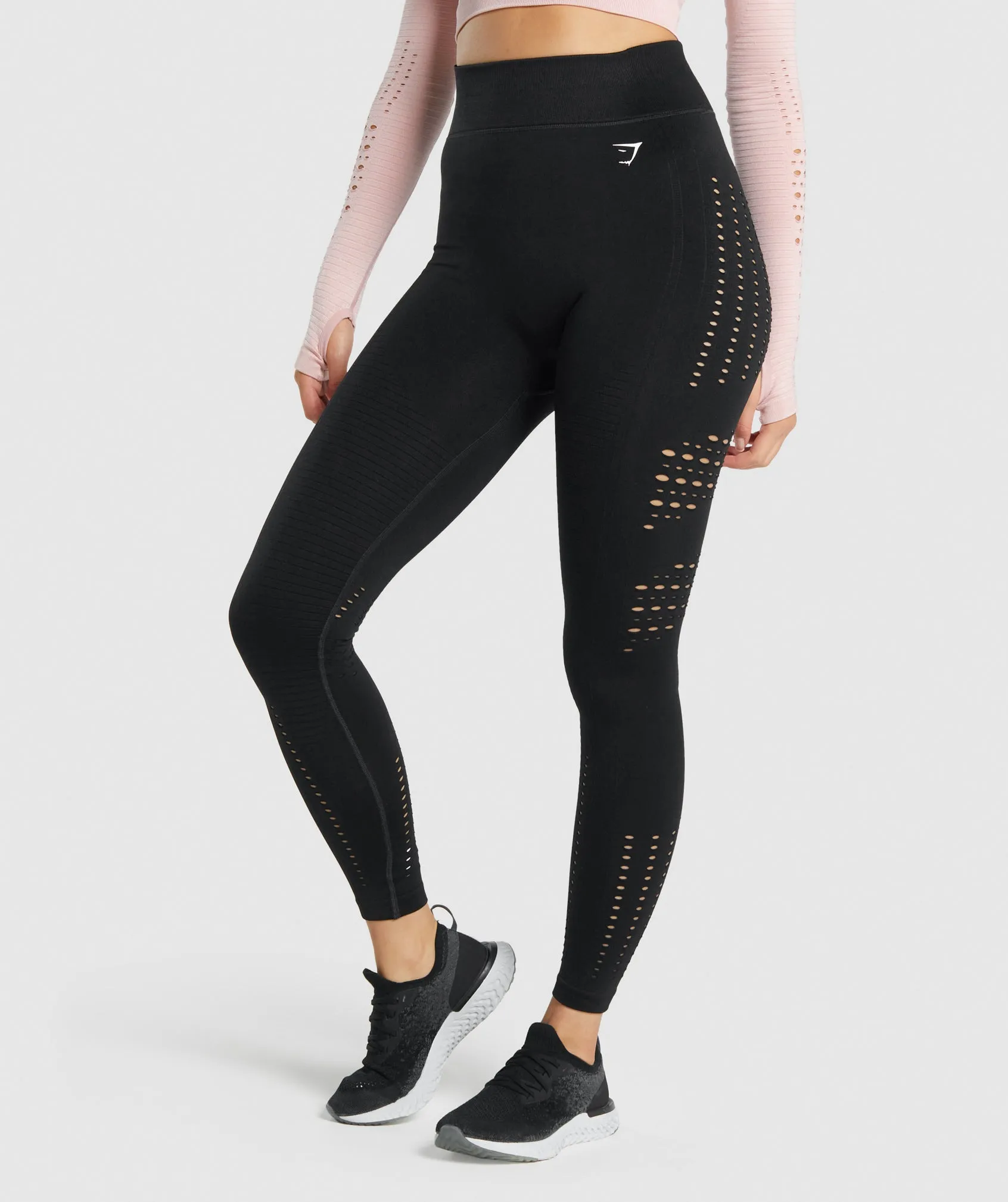 Gymshark Glow Seamless Tights - Black