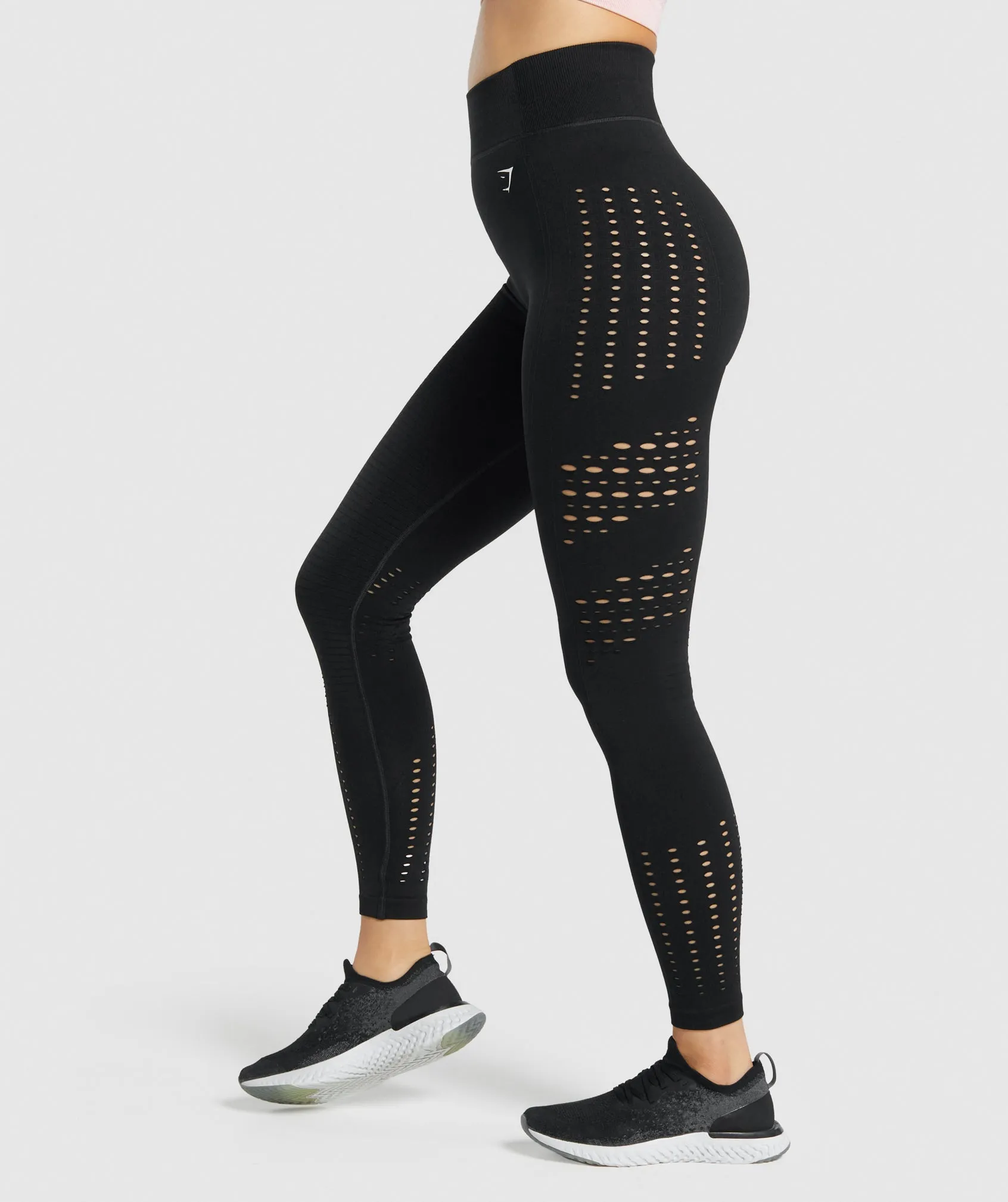 Gymshark Glow Seamless Tights - Black