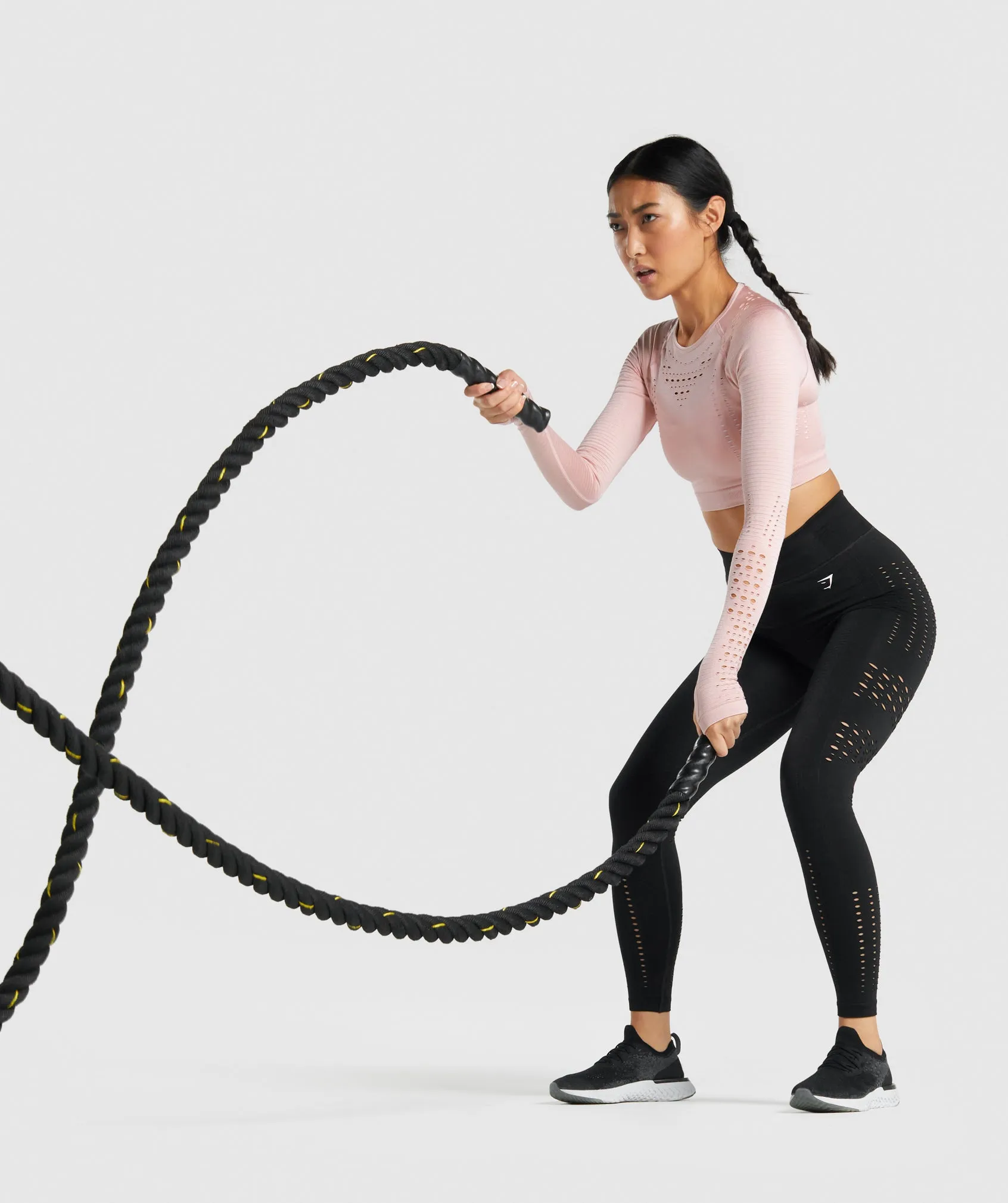 Gymshark Glow Seamless Tights - Black