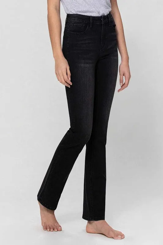 High Rise Slim Bootcut Jean