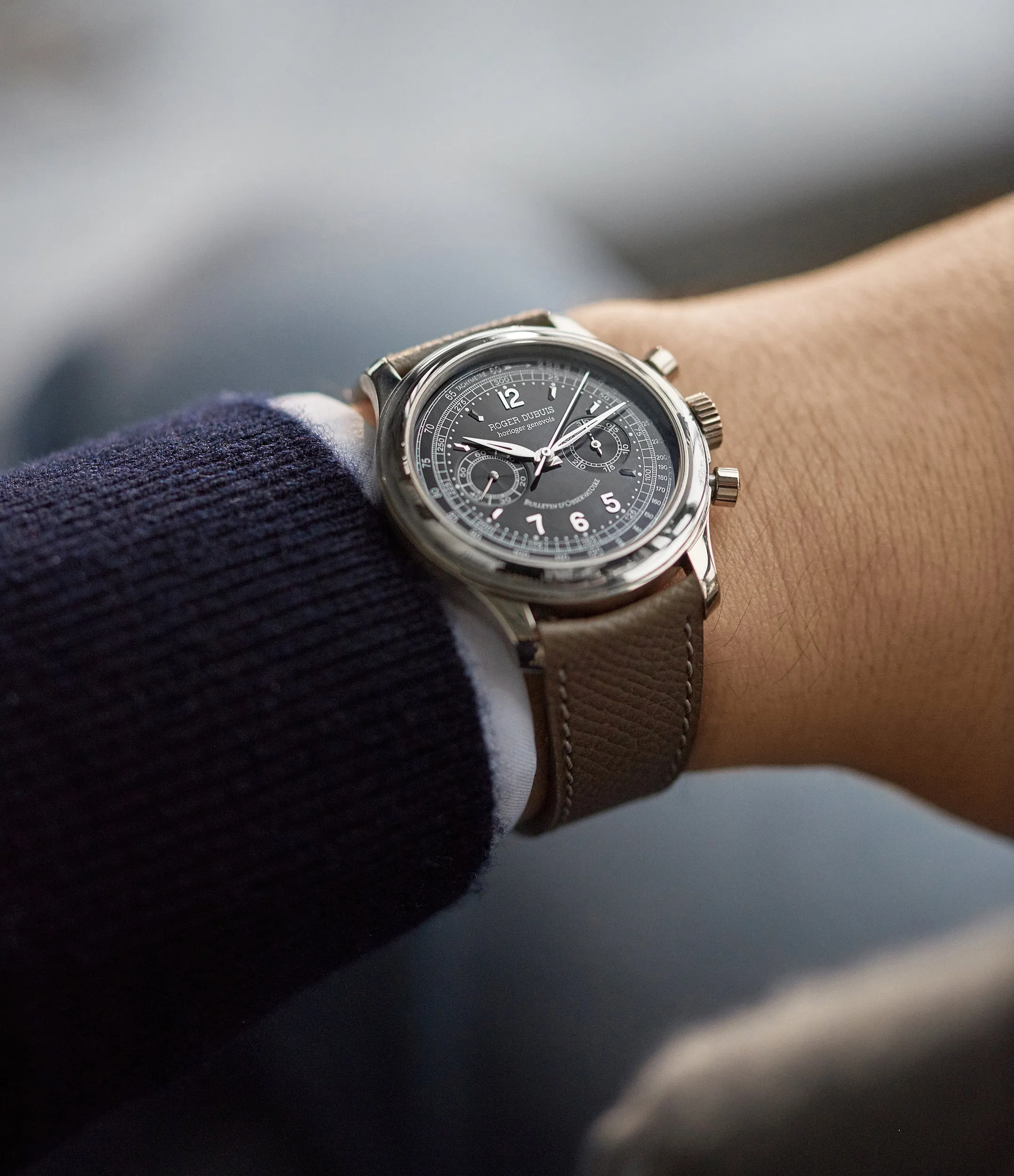 Hommage Chronograph H40 | White Gold