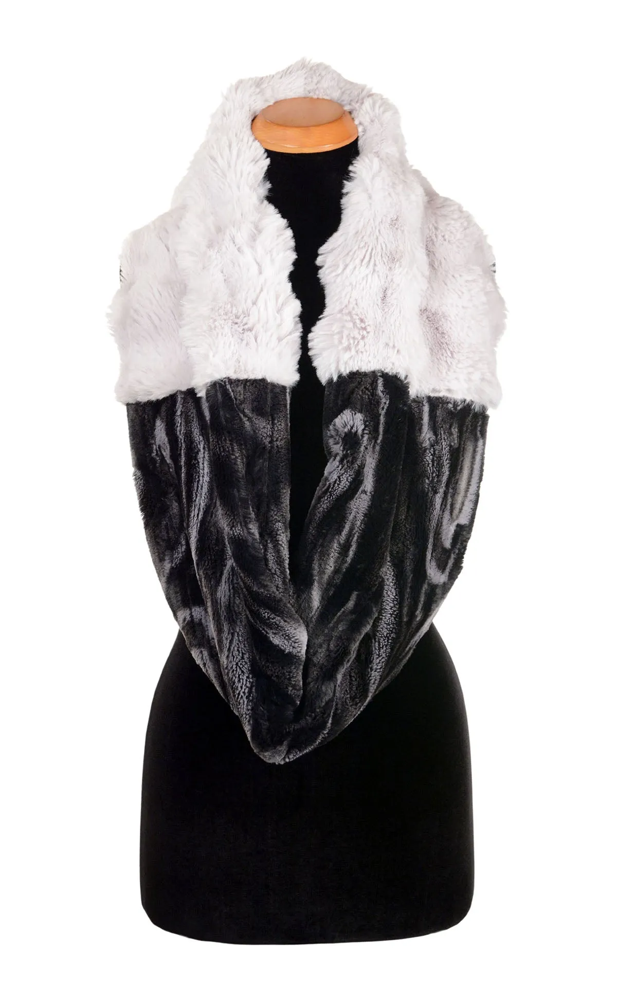 Infinity Scarf Two-Tone - Enchanted Dreams Faux Furs