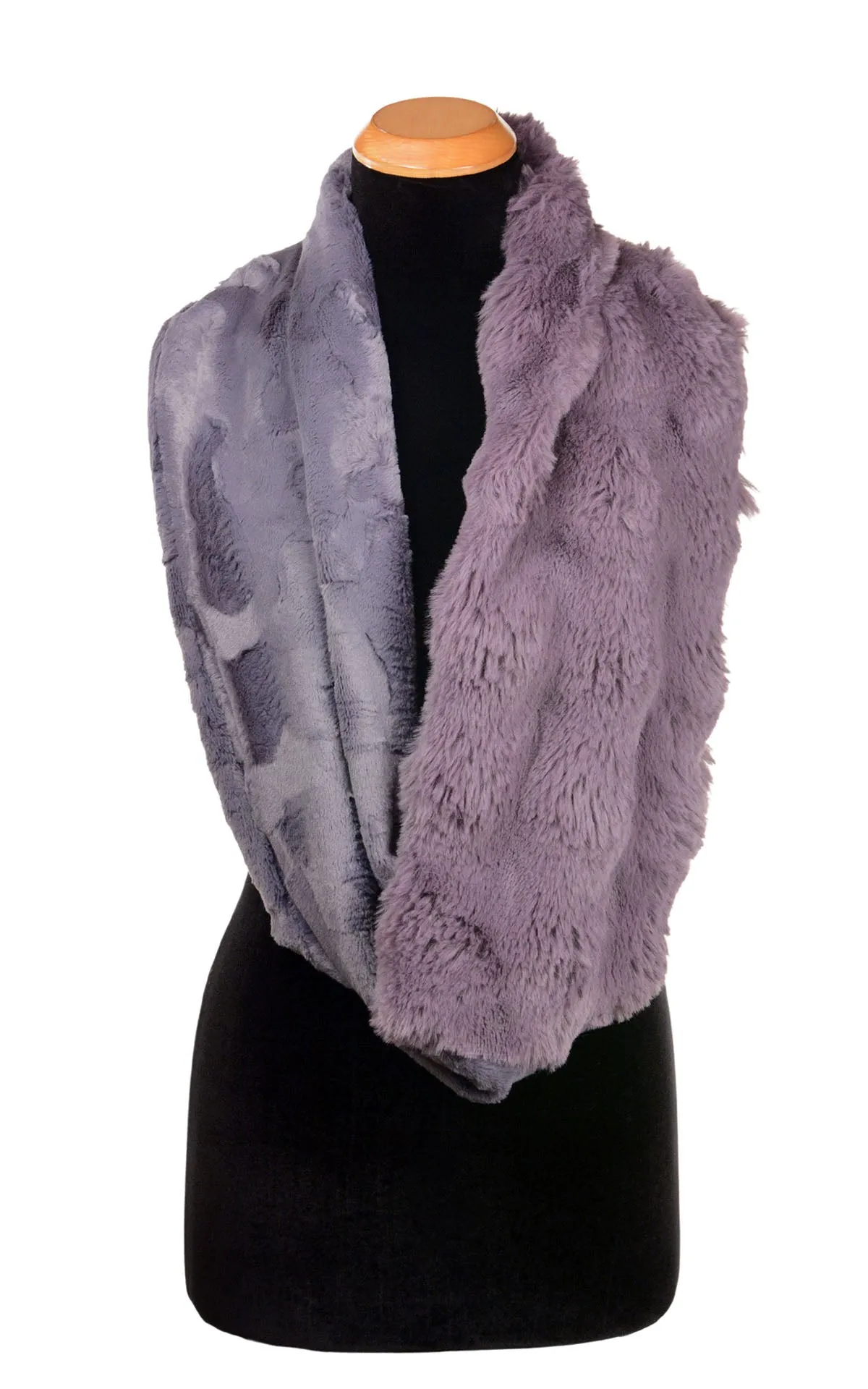 Infinity Scarf Two-Tone - Enchanted Dreams Faux Furs