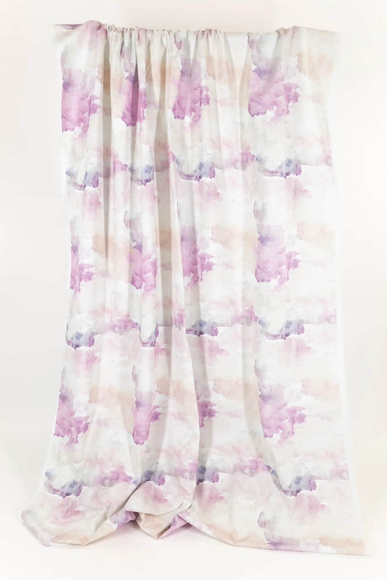 Lavender Skies Italian Stretch Cotton Woven