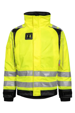 Lyngsoe Windfarm Hi Vis Breathable Rain Jacket 99988