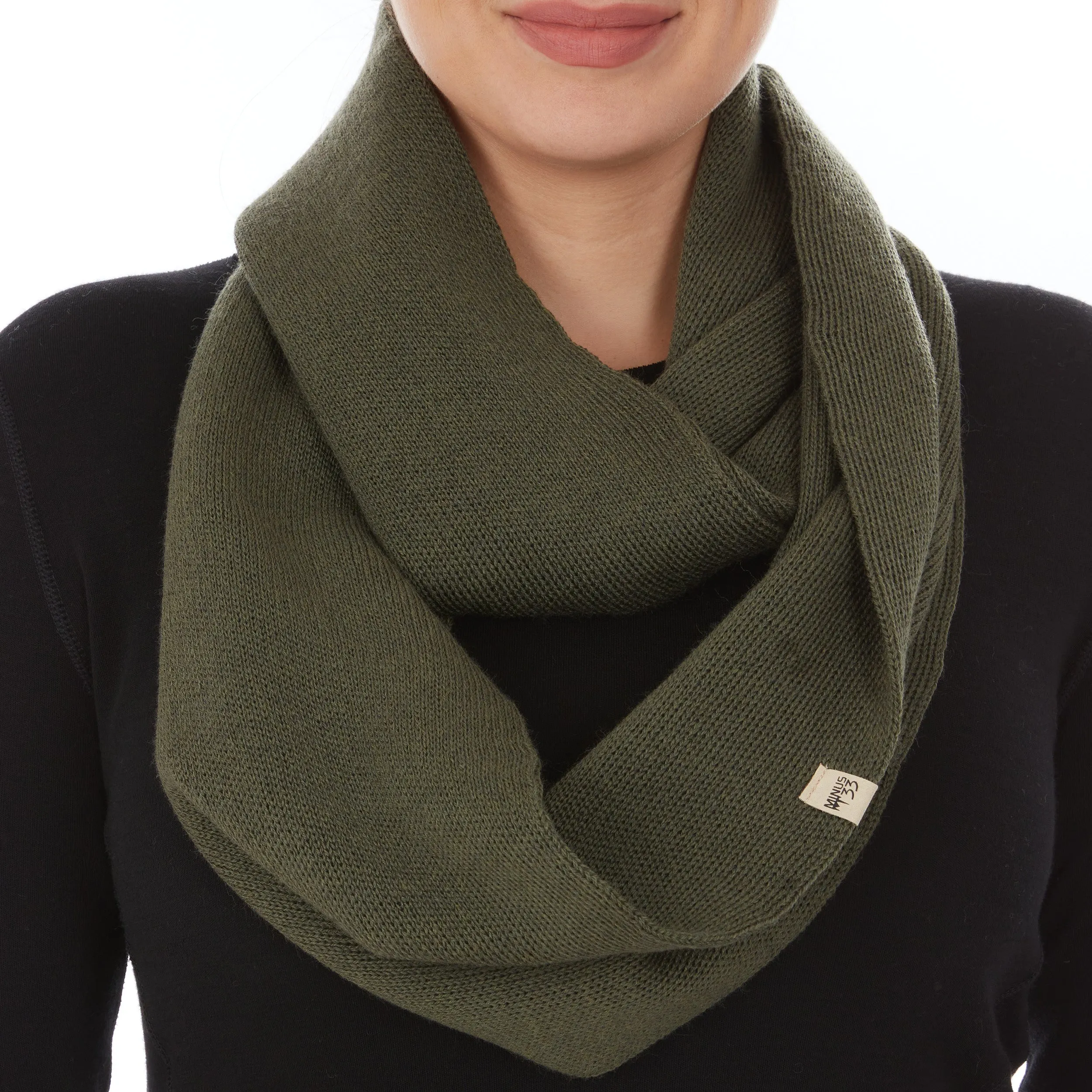 Midweight - Everyday Knit Infinity Loop Scarf 100% Merino Wool