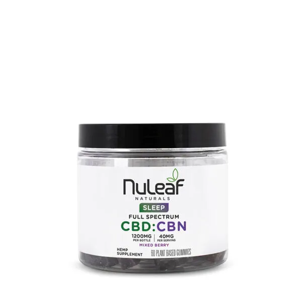 NULEAF CBD/CBN SLEEP GUMMIES FOR PEOPLE