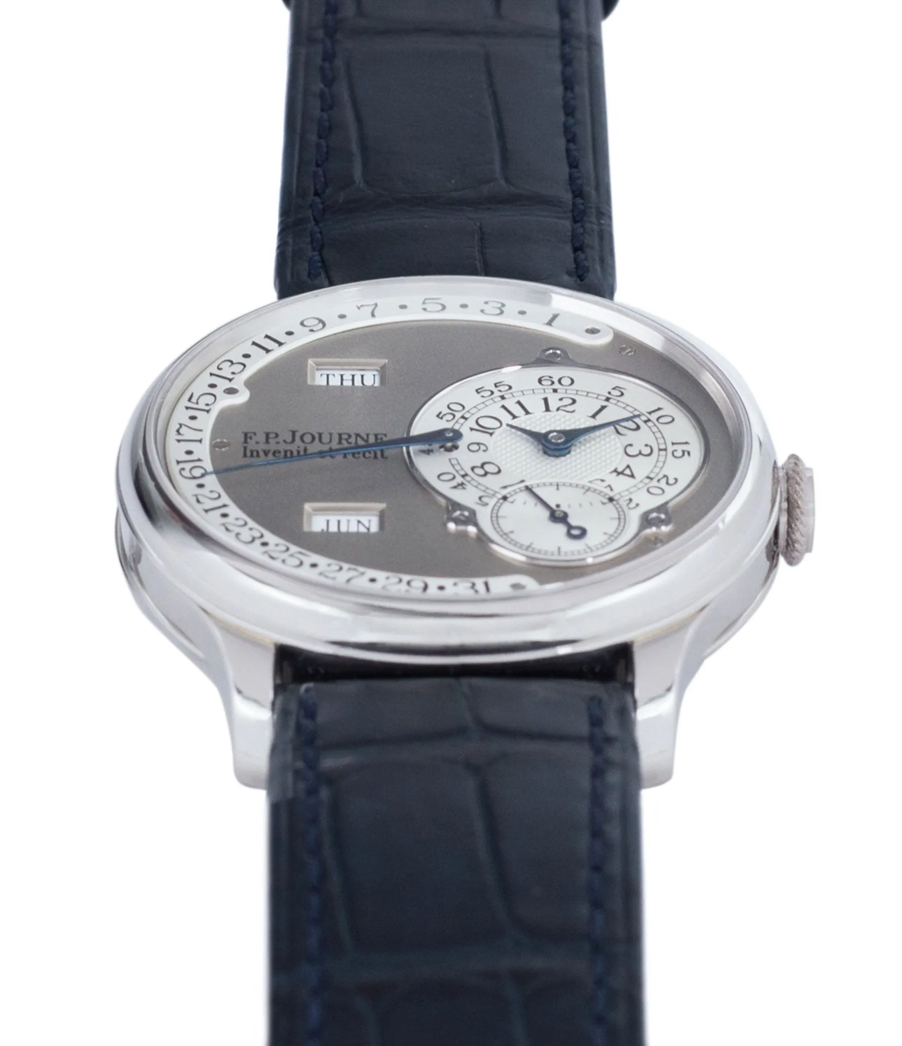 Octa Calendrier | Brass Movement | 38mm | Platinum