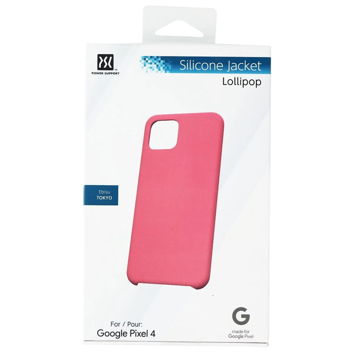 Power Support Silicone Jacket Series Case for Google Pixel 4 - Lollipop