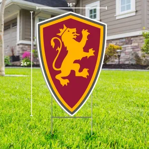 Shield Yard Sign