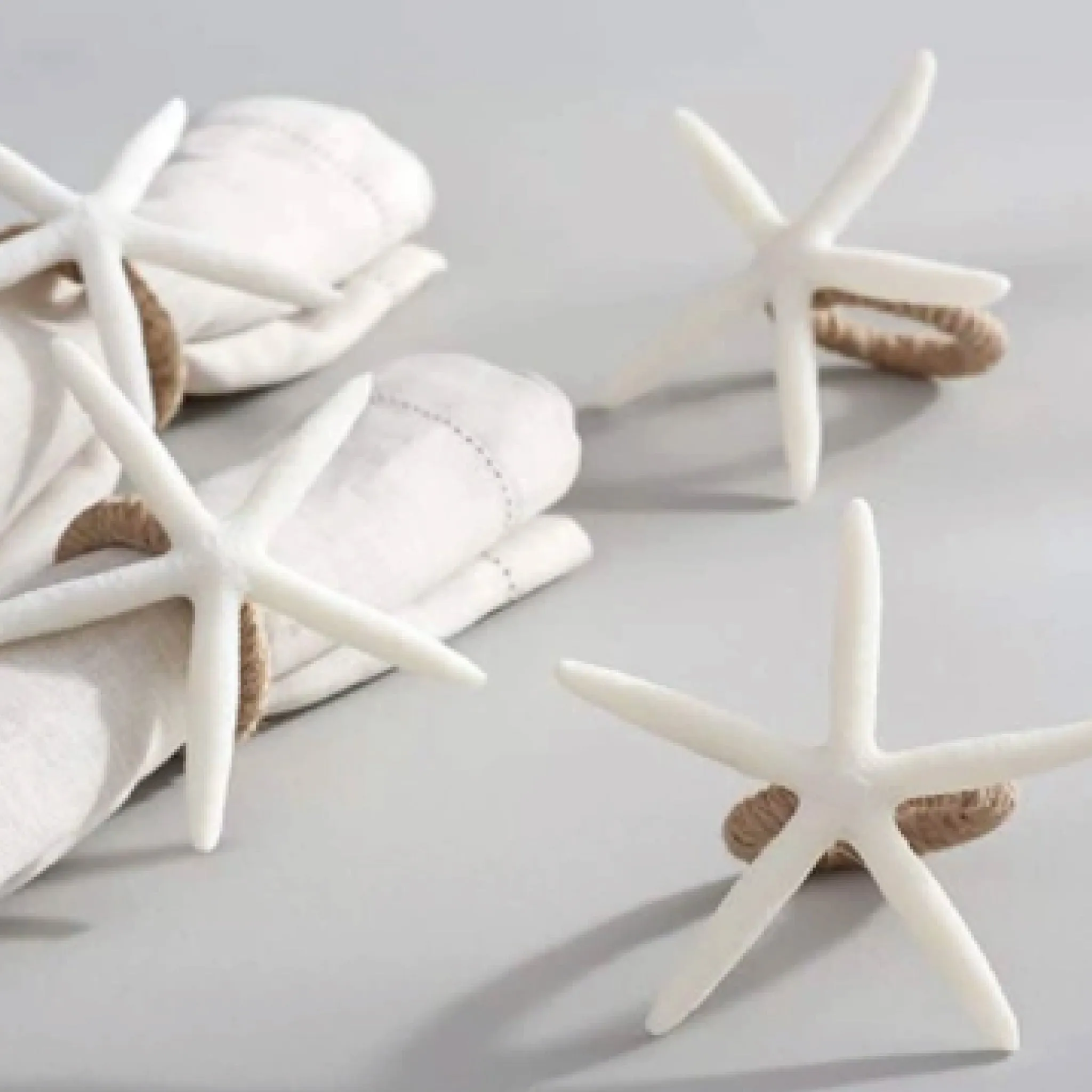 Starfish Napkin Ring Set of 4