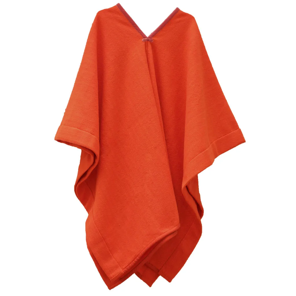 Tangerine Curiquingue Poncho