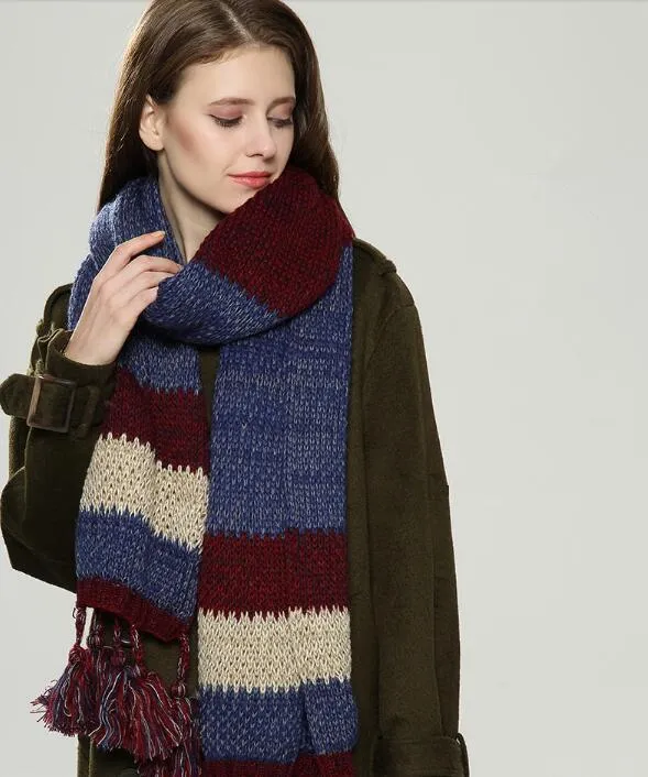 VIGROCK Stylish Patchwork Scarf for Women